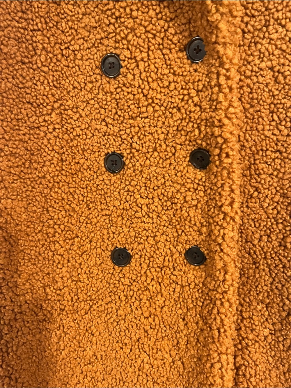 J. Crew Double-Breasted Teddy Coat in Chestnut Brown - Picture 4 of 12